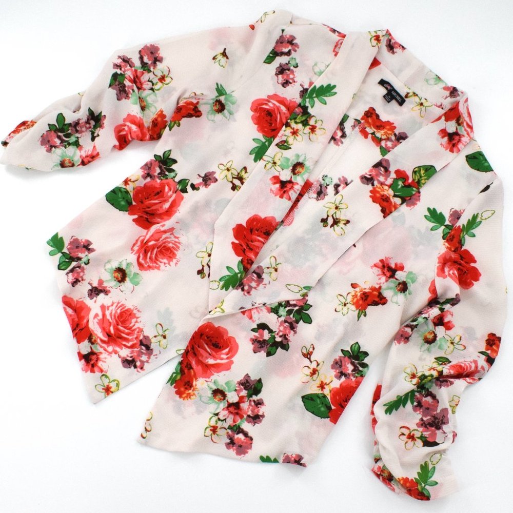 Michel Floral Jacket M - Picture 2 of 8